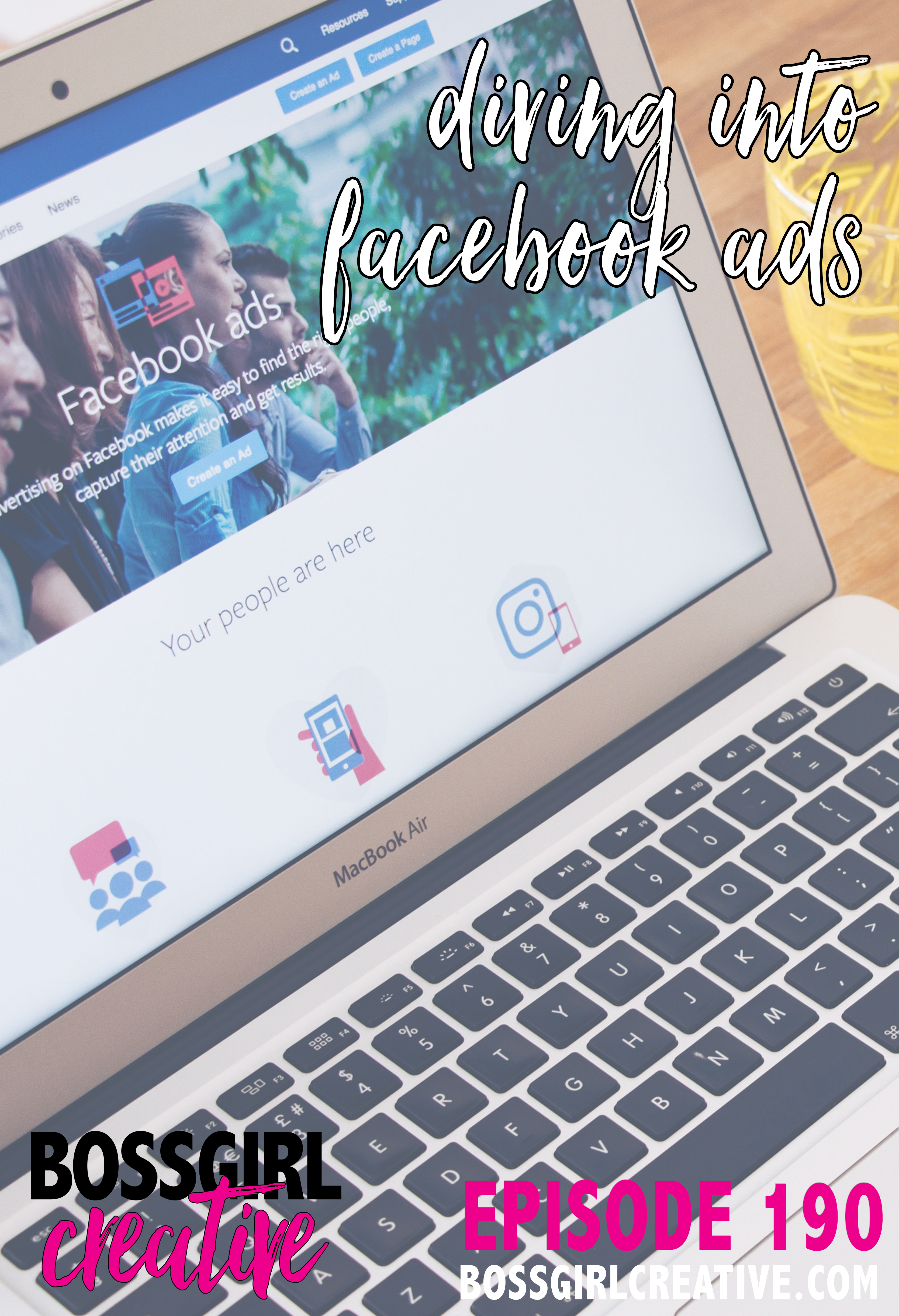 Ready to dive into creating your first facebook ad? I'm here to make it easy!! Take a listen and take some notes because this is your crash course into FB ads!