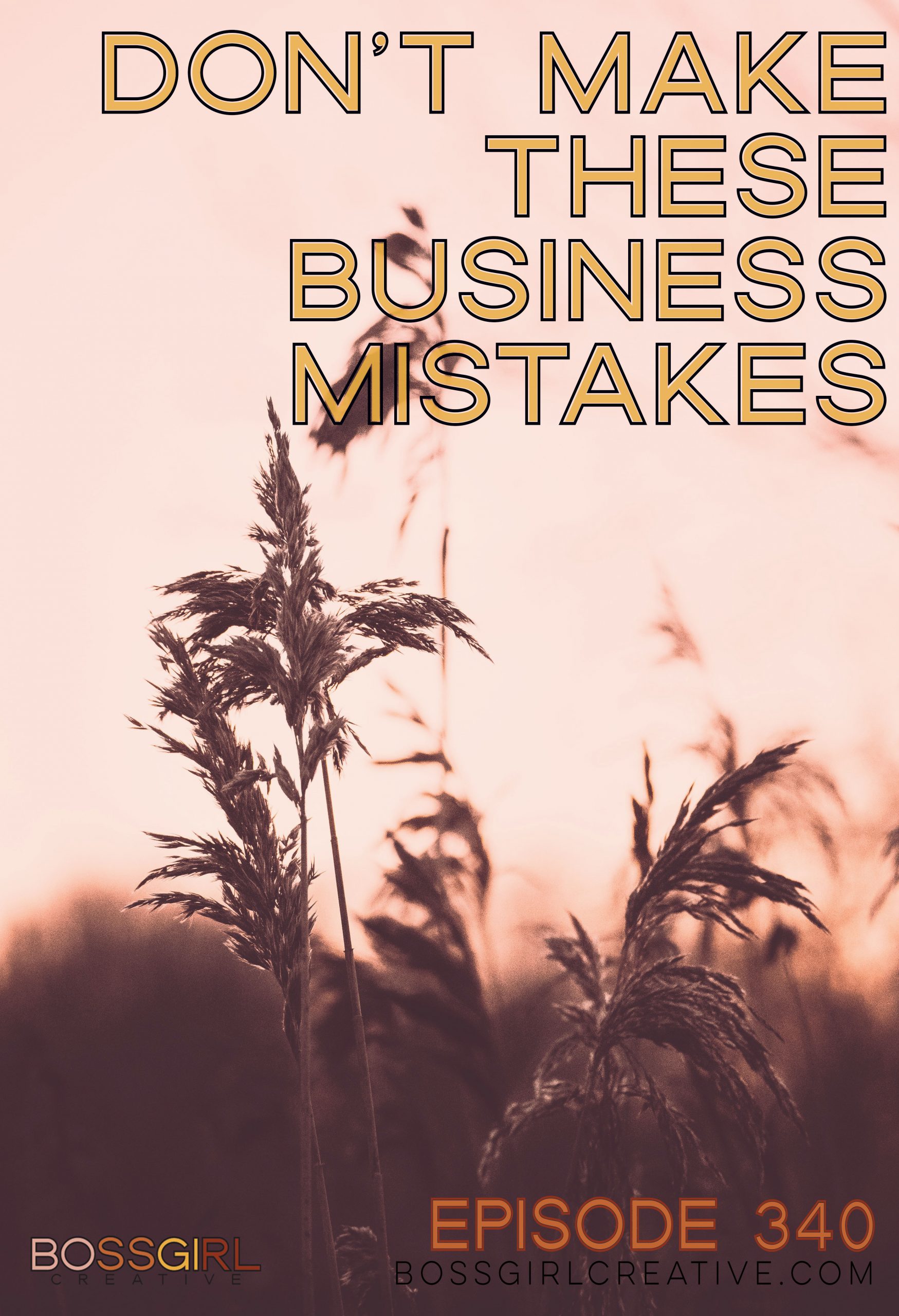 BGC Episode 340 - Business Mistakes To Not Make
